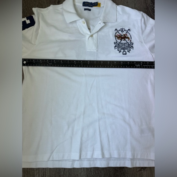 Polo Ralph Lauren Triple-Pony Embroidered Polo Custom Slim Fit Size M - Picture 5 of 7
